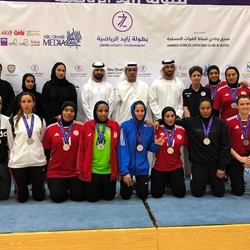 Fatima Bint Mubarak Academy Concludes its Participation in Zayed Sports Tournament
