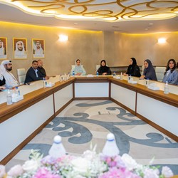 The visit of Arab Federation of Badminton, UAE Federation of Badminton and Special Olympics 