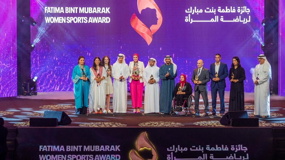 His Highness Sheikh Nahyan bin Zayed Al Nahyan attends the awards ceremony at Emirates Palace