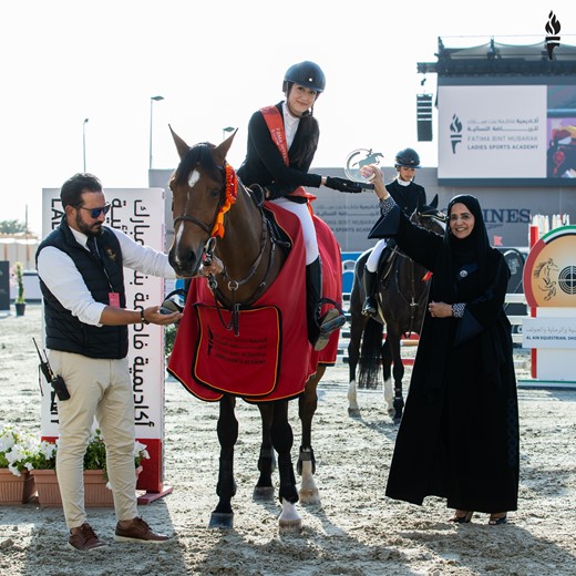 Under the Patronage of Her Highness Sheikha Fatima Bint Mubarak, world’s best riders return to Abu Dhabi for the 11th edition of the FBMA International Show Jumping Cup