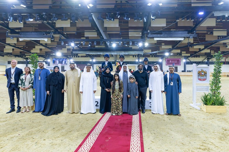 His Excellency Sheikh Nahyan bin Mubarak Al Nahyan attends final day of FBMA International Show Jumping Cup 2026 as female riders shine